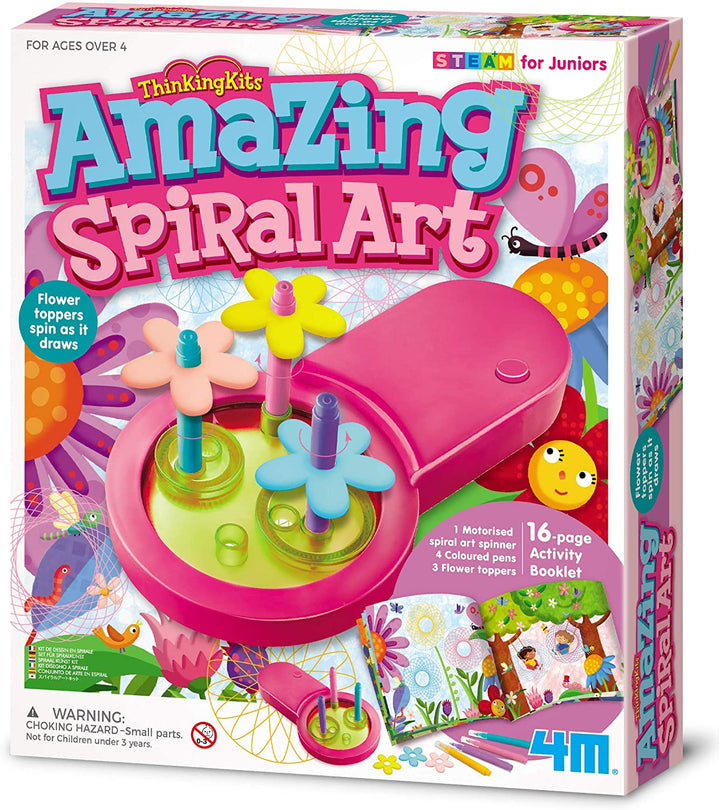 Juego De Arte Espirales Motorizados STEAM