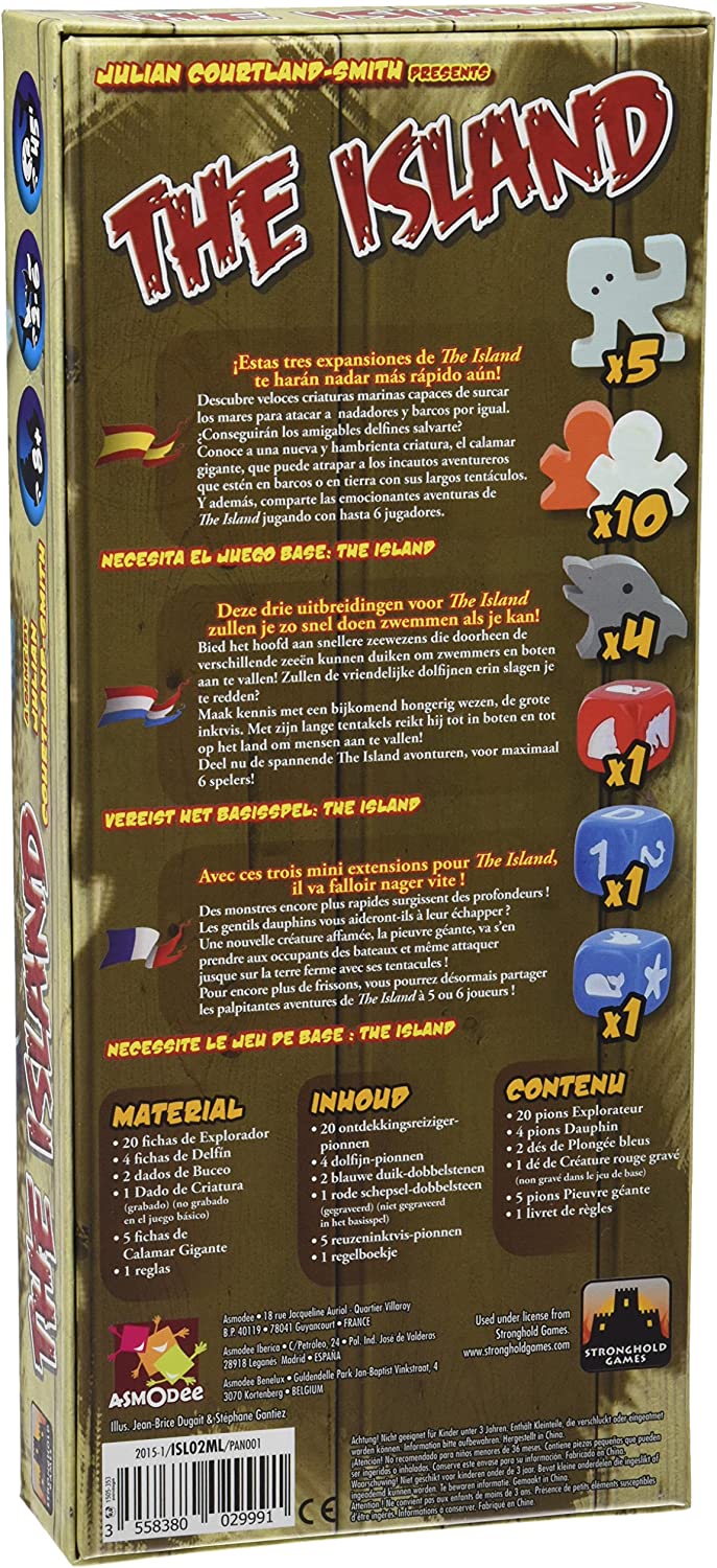 Juego De Mesa La Isla Contra Ataca