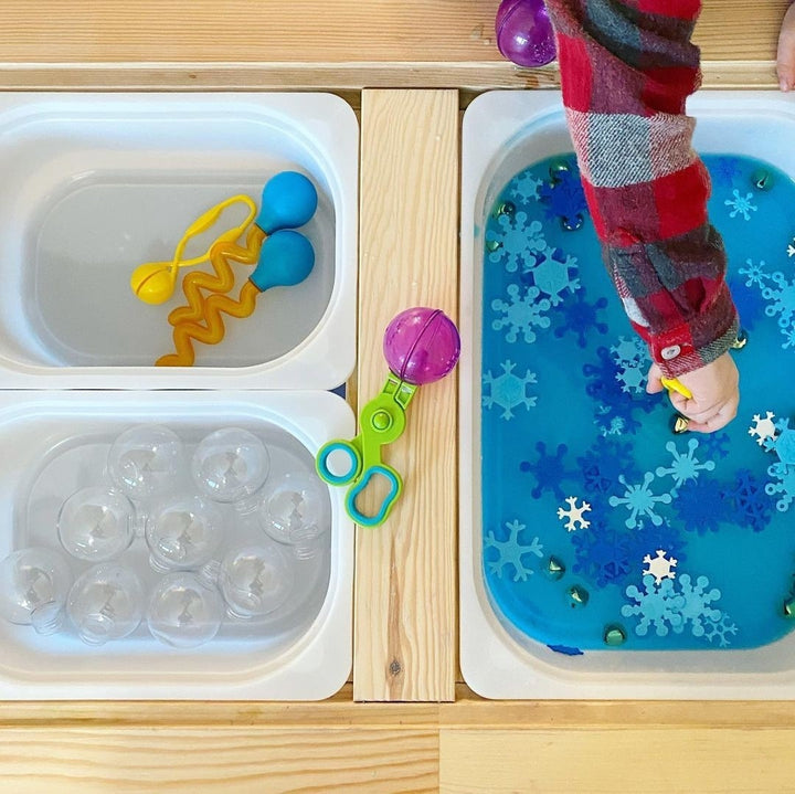 Set de Herramientas y Pinzas Motricidad Fina Para Niños