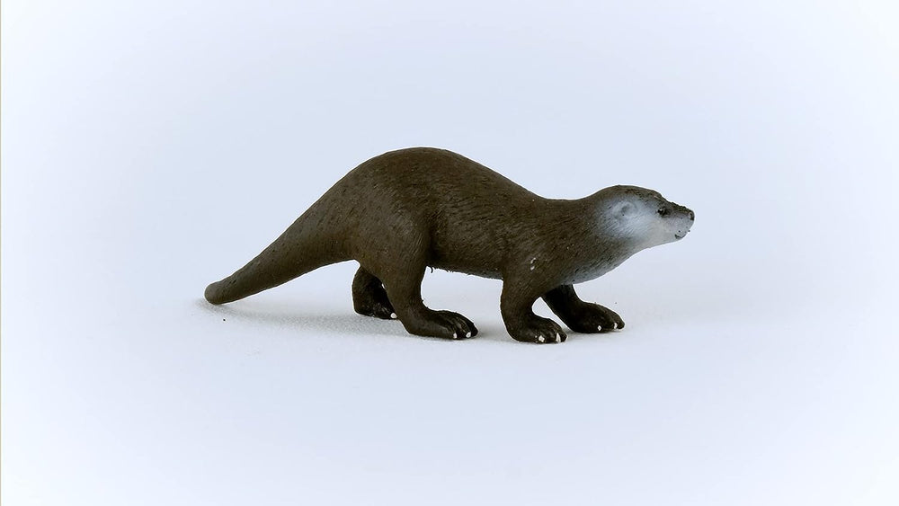 Figura Animales Nutria Pintado A Mano