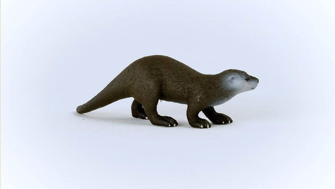Figura Animales Nutria Pintado A Mano