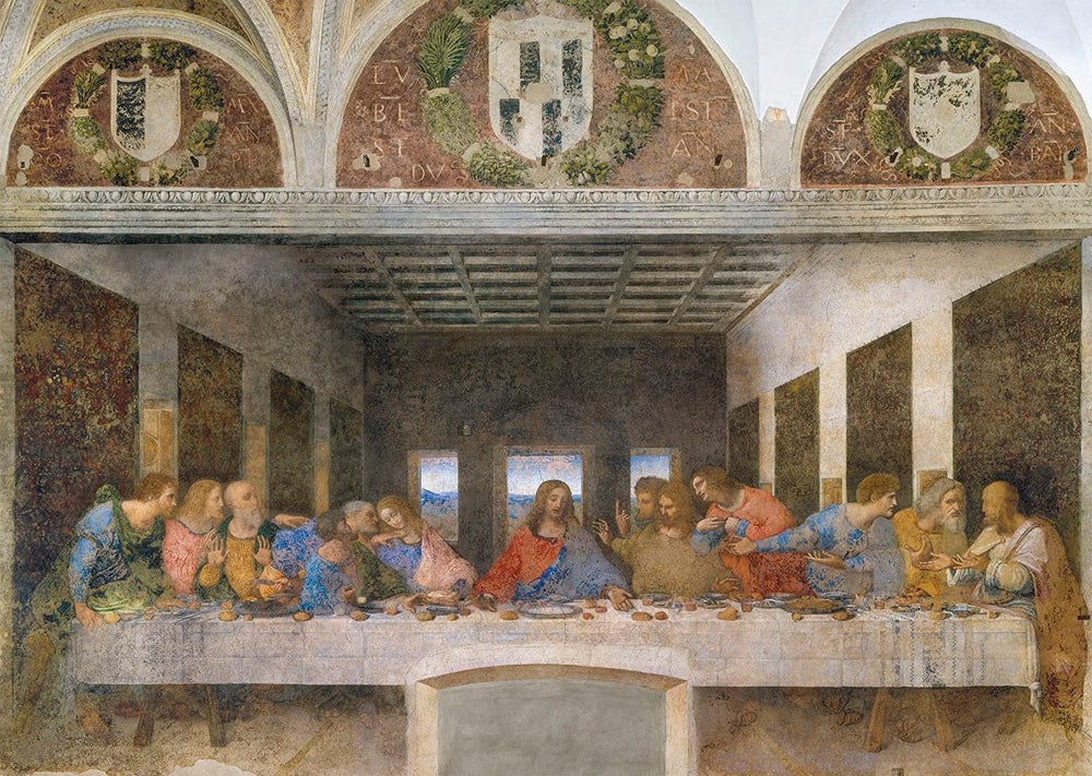 Rompecabezas 1000 Piezas La Ultima Cena Da Vinci