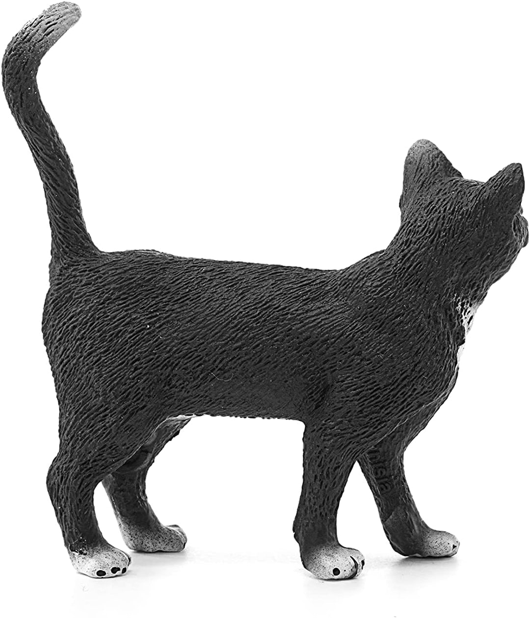 Figura Animales Gato De Pie Pintado a Mano