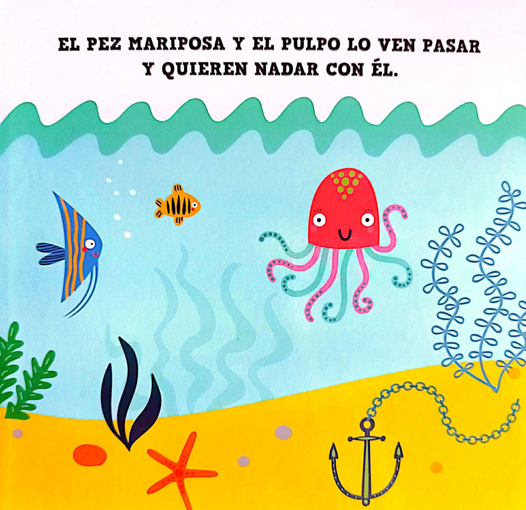 Libro Interactivo 2 en 1 El Fondo Del Mar