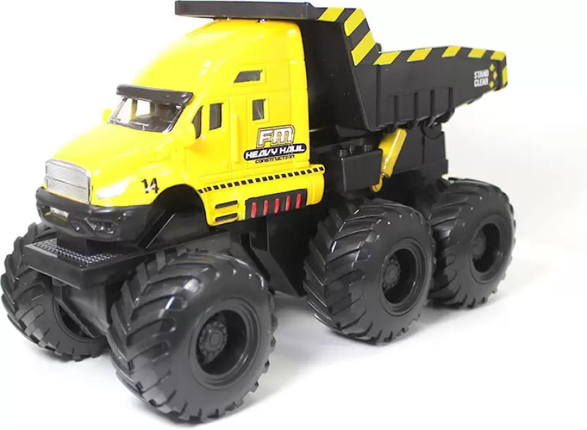 Camión De Construcción 6 x 6 Push &amp; Go Niños