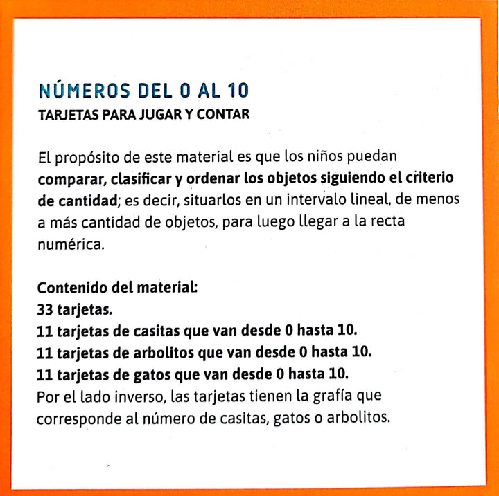 Juego Didactico Numeros del 0 al 10