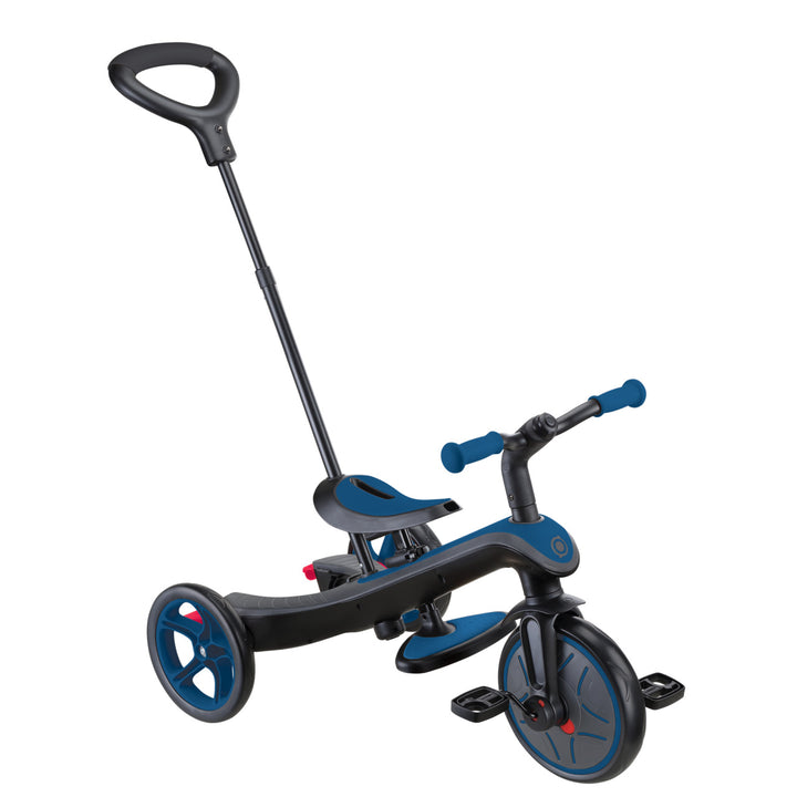 Triciclo y Bicicleta de Balance 4 En 1 Azul Ninos