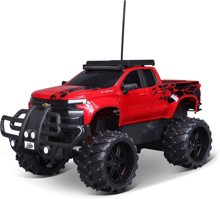 Carro A Control Remoto Chevrolet Silverado Off Road 1:16