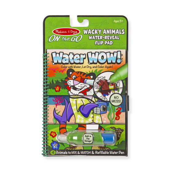 Libro Tipo Bestiario para Pintar con Agua