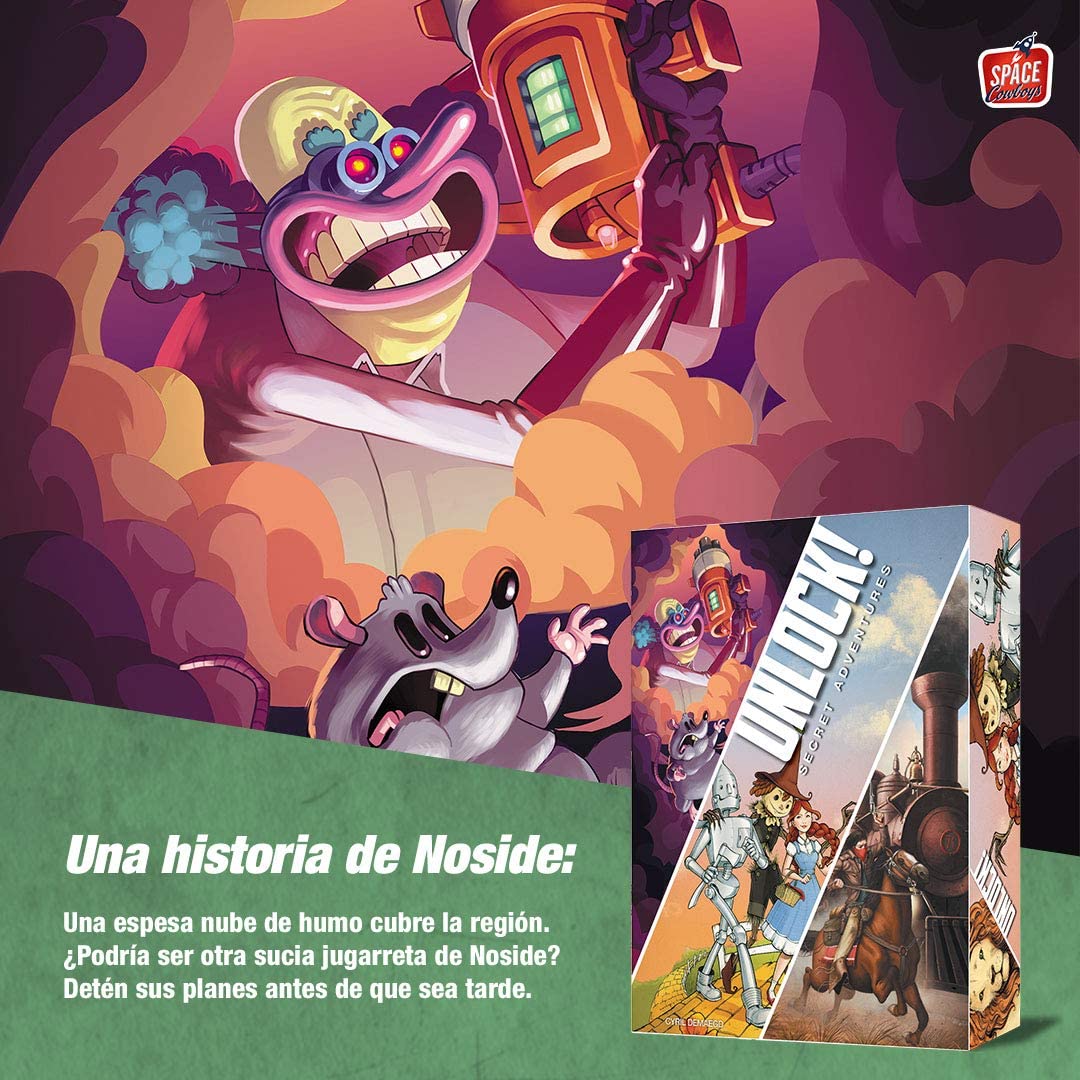 Juego De Mesa Unlock Secret Adventures Espanol