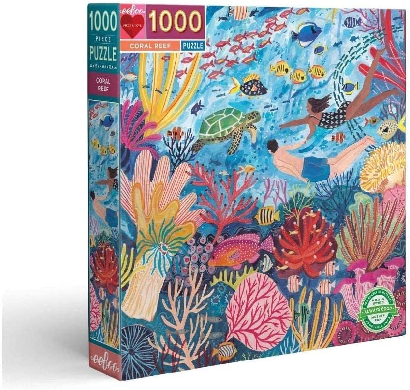 Rompecabezas 1000 Piezas Arrecife Coralino