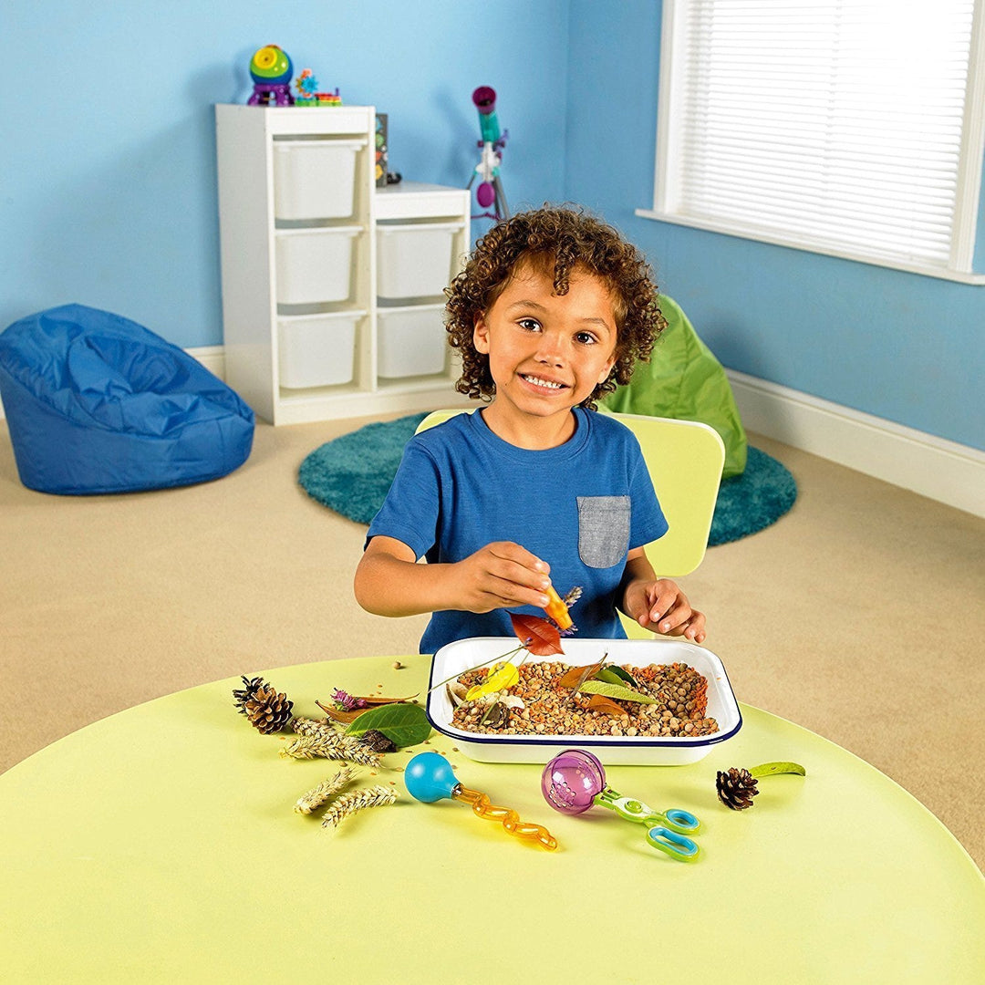 Set de Herramientas y Pinzas Motricidad Fina Para Niños