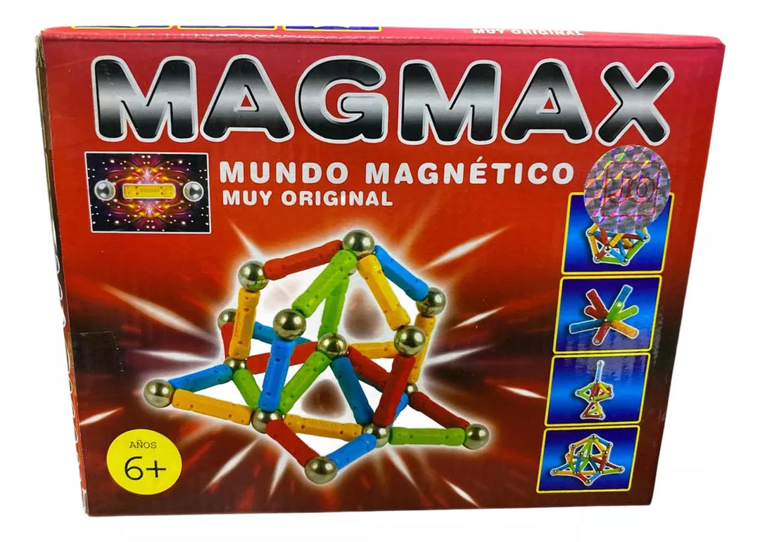 Juego Construcción Magnética Para Niños