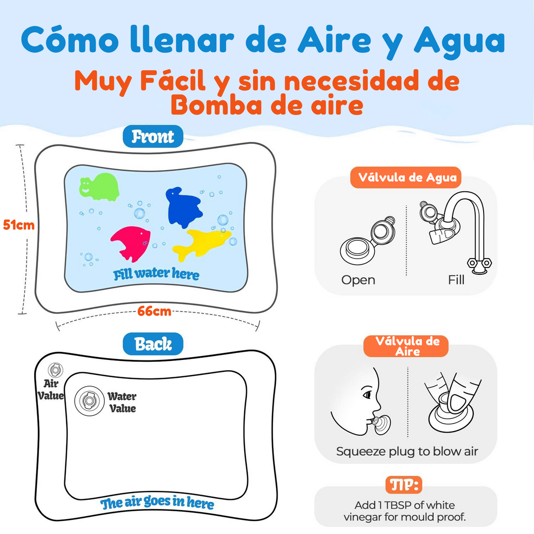 Tapete Sensorial con Agua