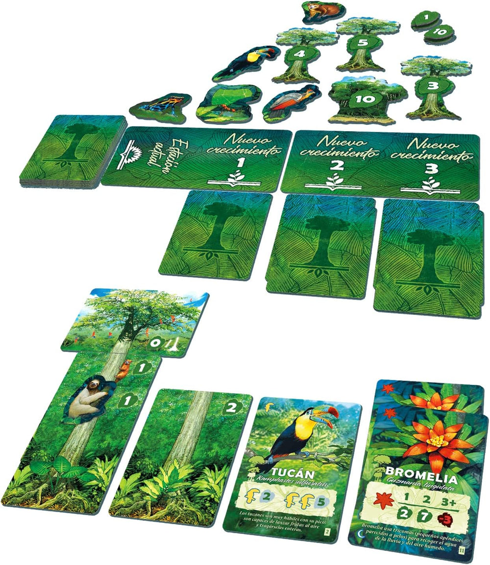 Juego De Mesa Amazonia Niños Adultos