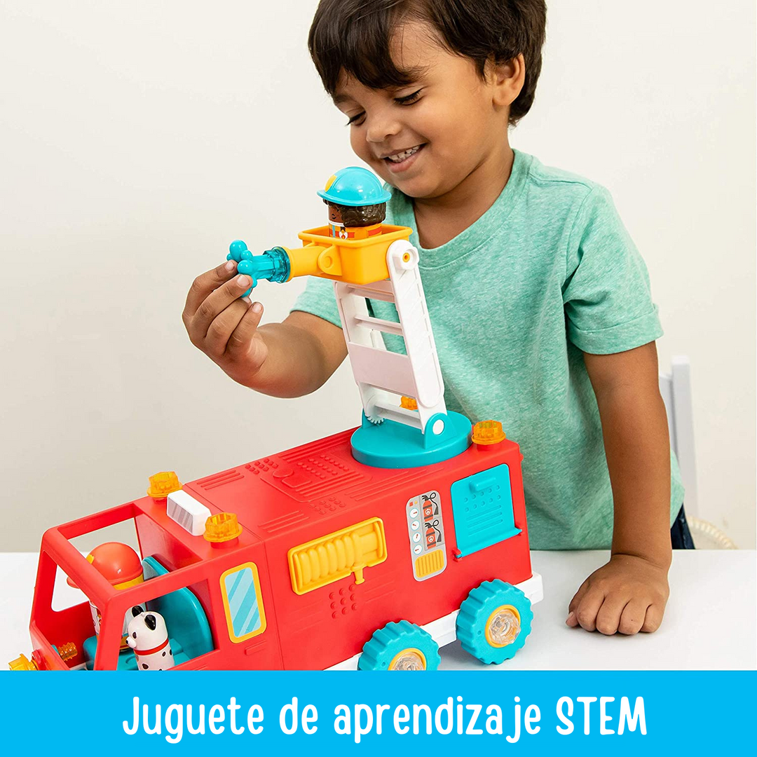 Juego Construye Tu Camión De Bomberos STEM Para Niños