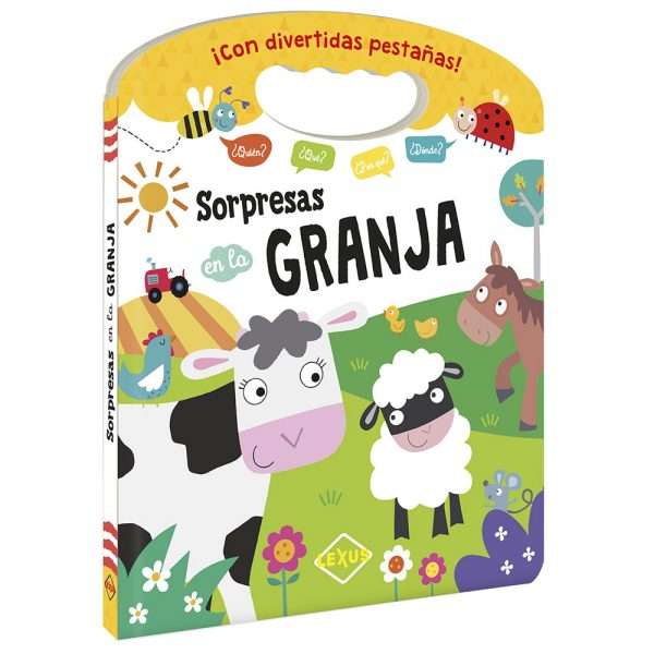Libro Sorpresas En La Granja Con Pestañas