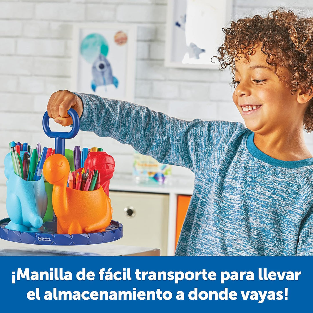 Organizador de Escritorio Dinosaurios Para Ninos
