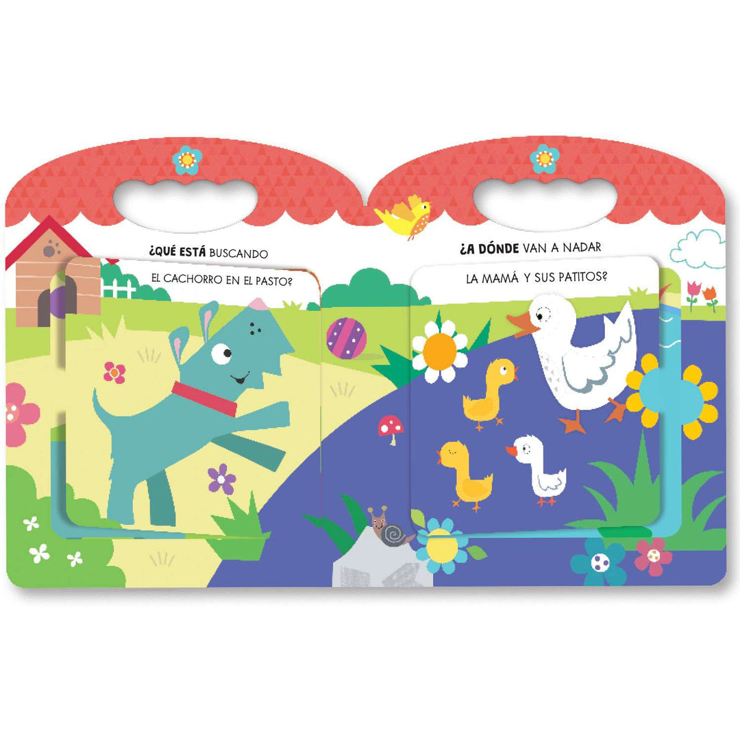 Libro Sorpresas En La Granja Con Pestañas