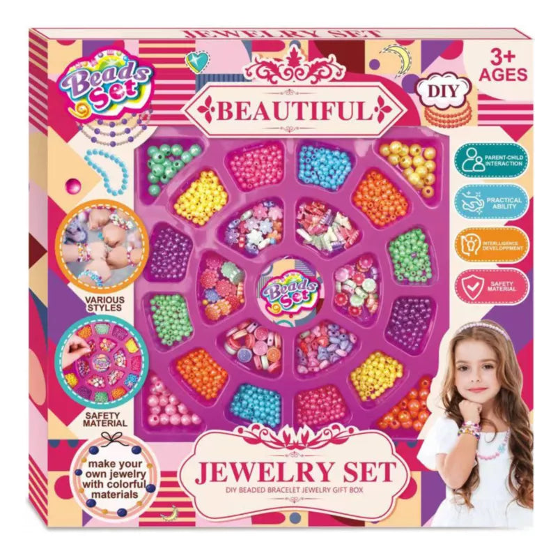 Set Para Crear Brazaletes De Beads Beautiful Niñas
