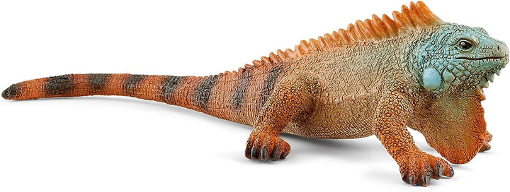Figura Animales Iguana Pintado A Mano