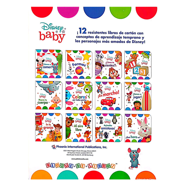 Mi Primer Biblioteca Mini Libros Disney Baby