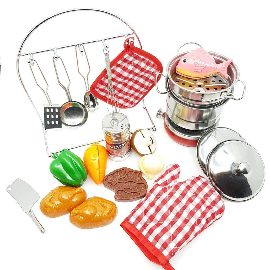 Set De Accesorios De Cocina 23 Piezas Para Niños
