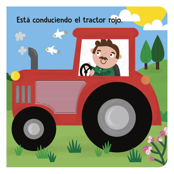 Libro Sensorial Ruedas En La Ruta Tocar Y Sentir