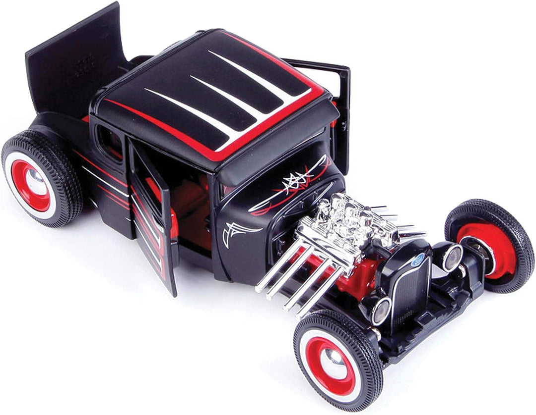 Carro A Escala 1/24 Ford 1929 Modelo A Hot Rod Para Armar