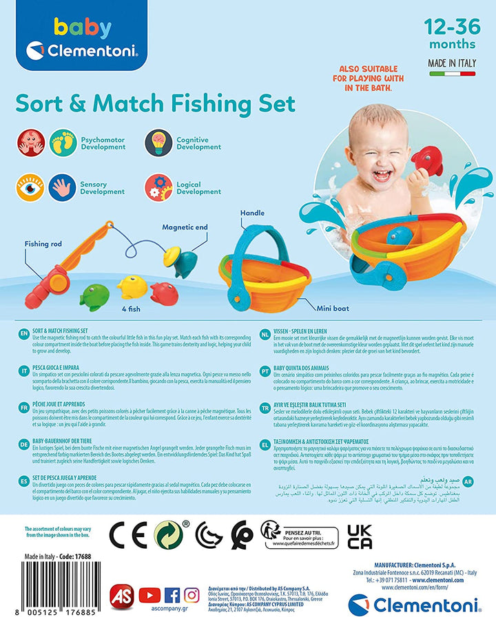 Juego De Pesca Magnético Motricidad Fina Niños