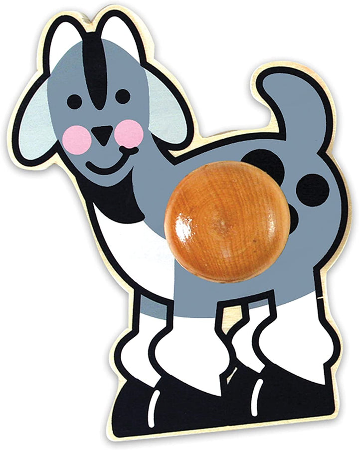 Rompecabezas Con Pin Animales De La Granja