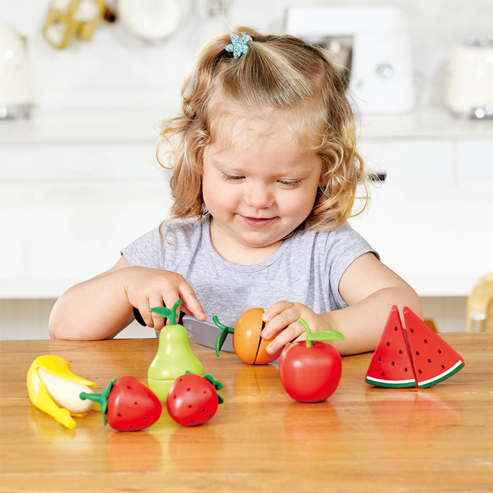 Juego De Frutas Saludable Para Cortar