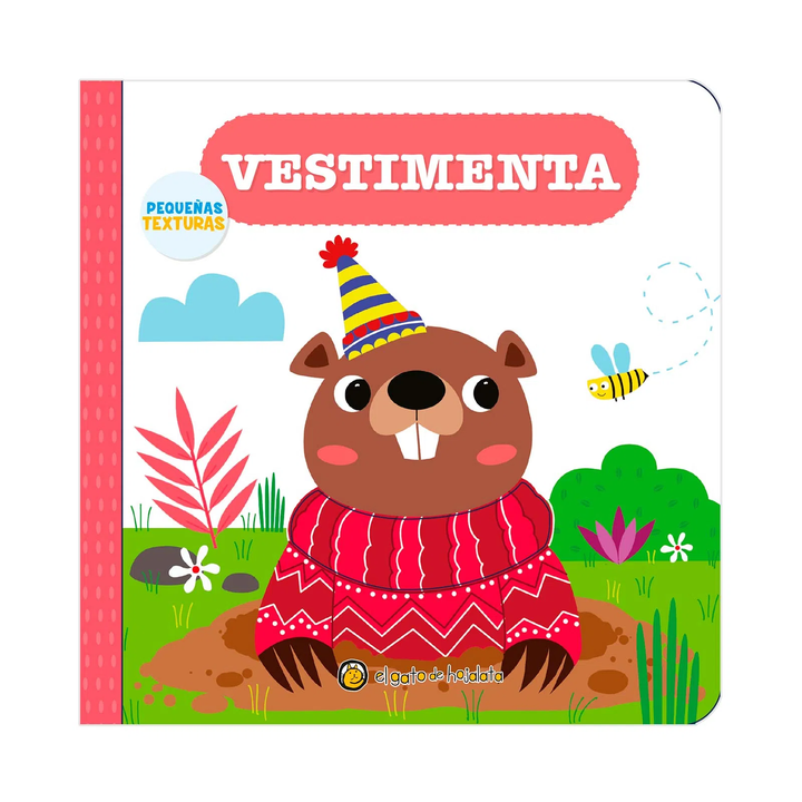 Libro Infantil Pequenas Texturas Vestimenta