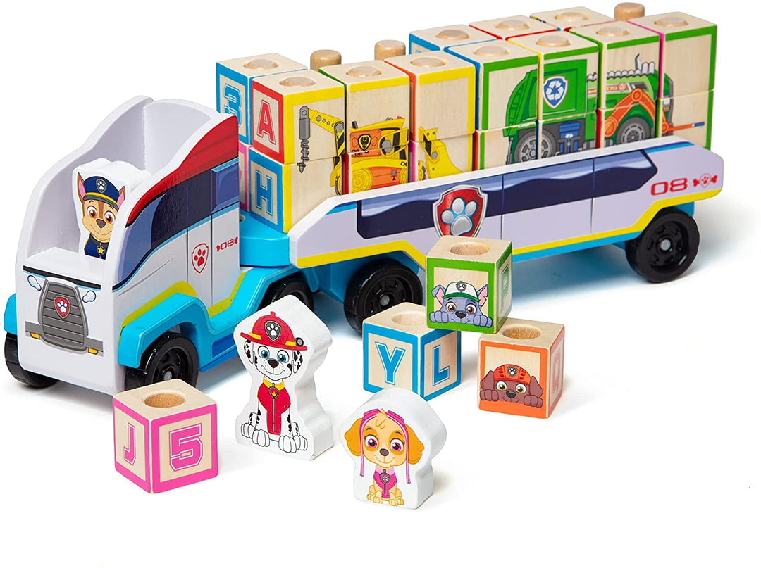 Camión De Bloques ABC Paw Patrol