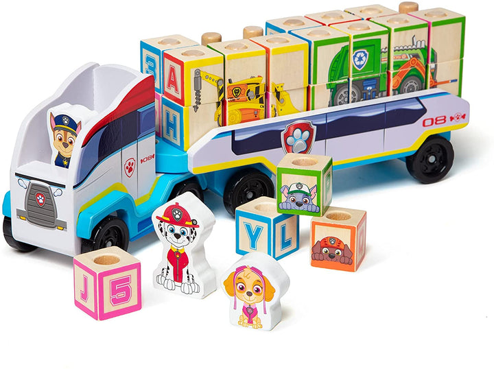 Camión De Bloques ABC Paw Patrol