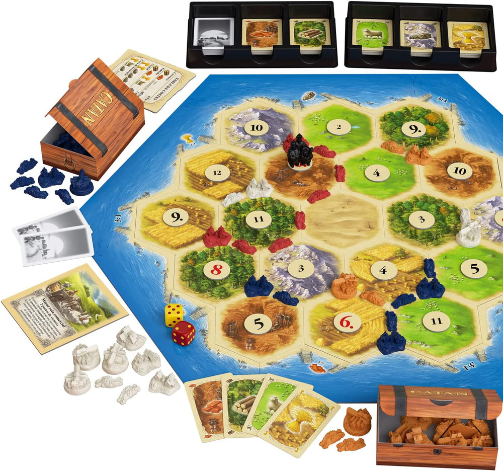 Juego de Mesa Catan Adultos Ninos