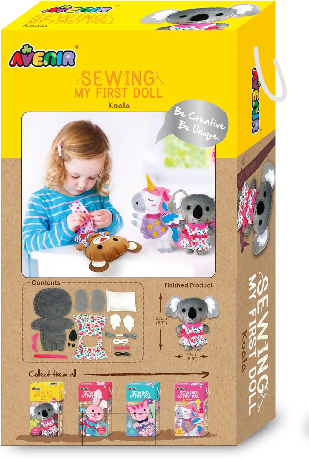 Set De Arte Y Manualidades Amigos Tejidos Koala