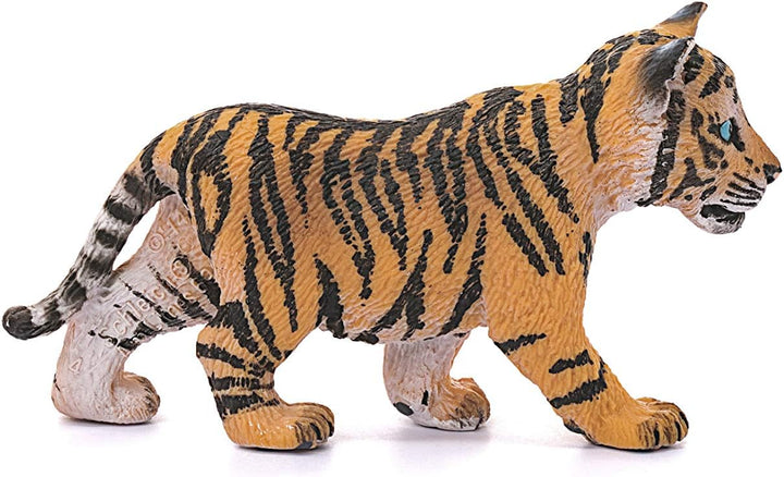 Figura Animales Cachorro De Tigre Pintado A Mano