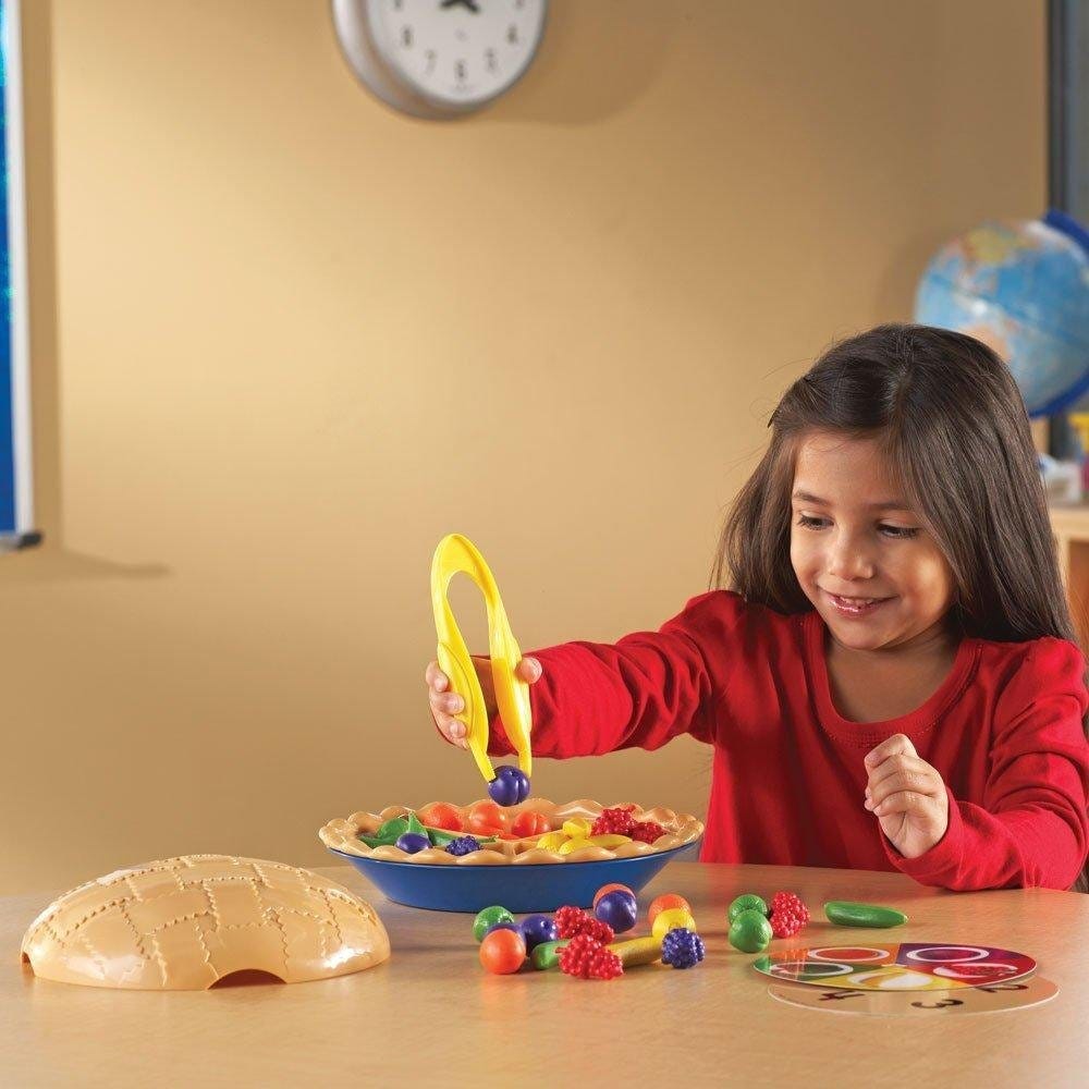 Juego didáctico de Motricidad Fina Pie De Frutas para niños