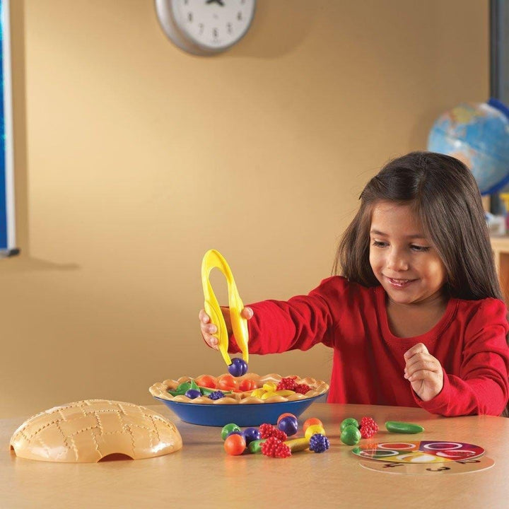 Juego didáctico de Motricidad Fina Pie De Frutas para niños