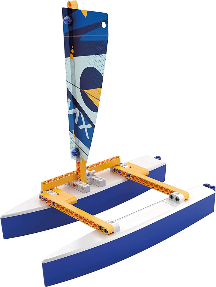 Juego Construcción Tipo Lego 10 Barcos STEM