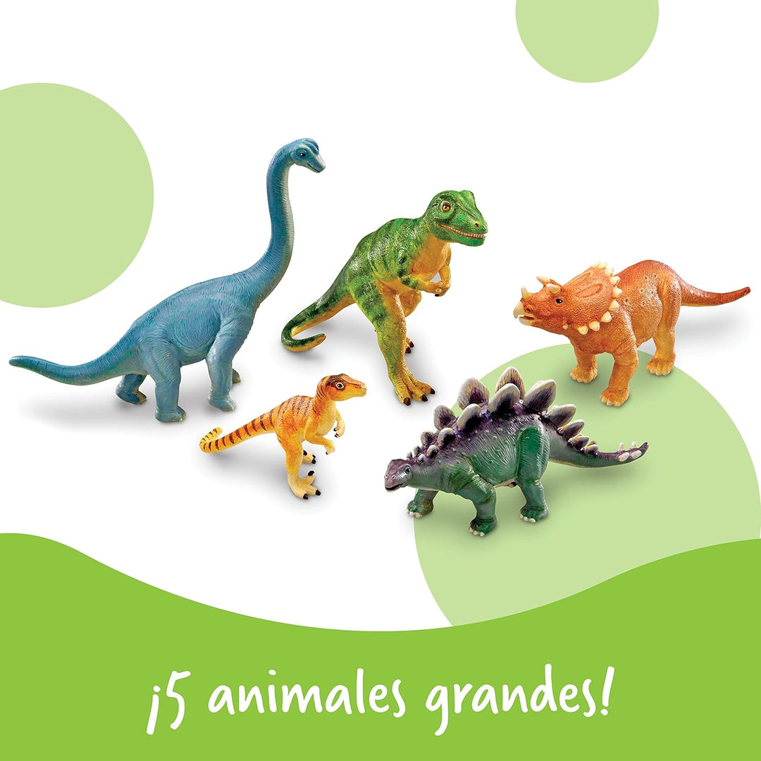 Set De Dinosaurios Jumbo Figuras Coleccionables