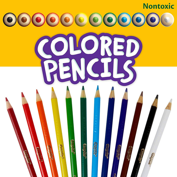 Set De 12 Lápices De Colores