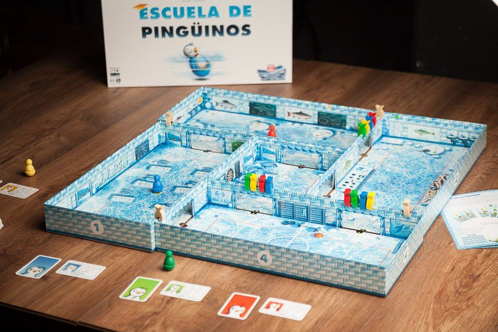 Juego De Mesa Escuela De Pinguinos