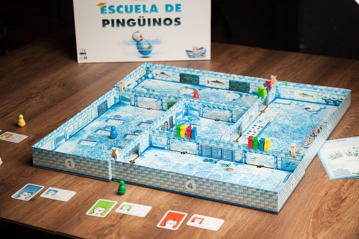 Juego De Mesa Escuela De Pinguinos
