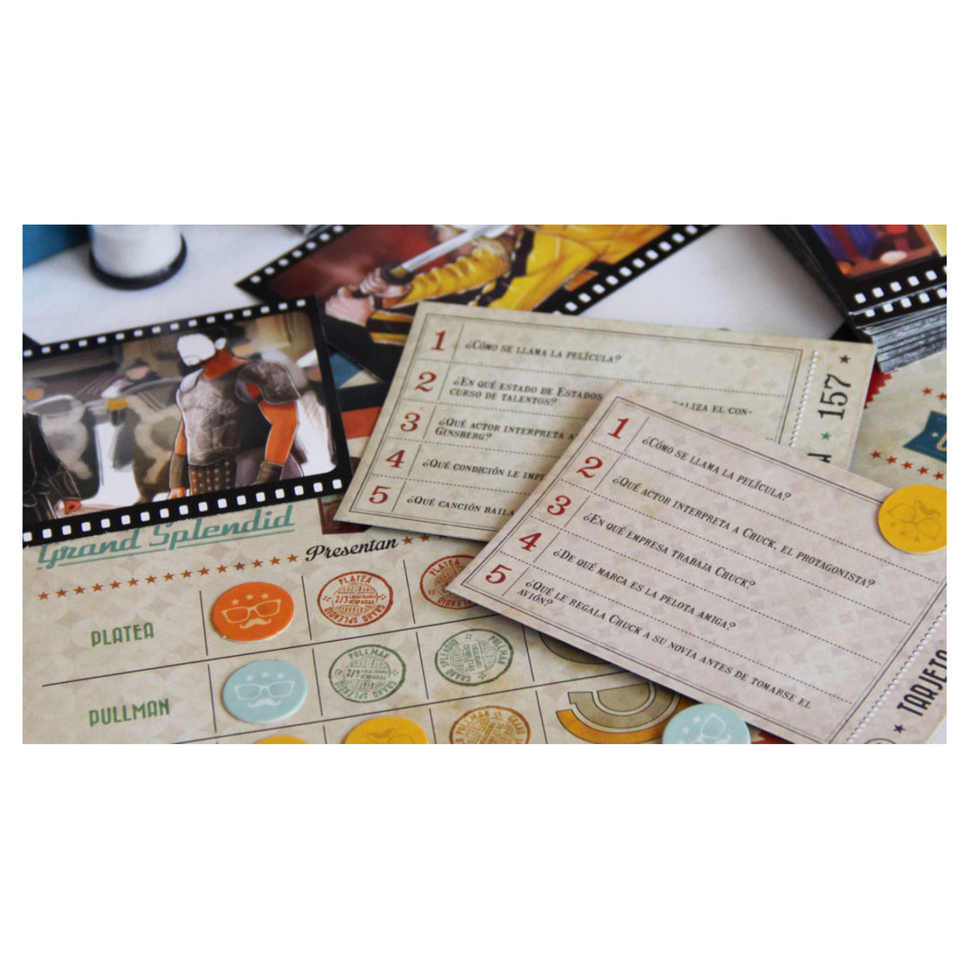 Juego De Mesa Trivia El Cinéfilo Cultura General Adultos