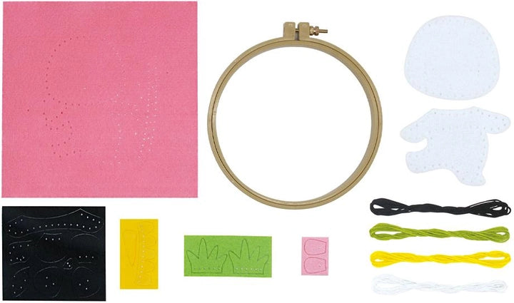 Set De Arte Y Manualidades Bordado Panda