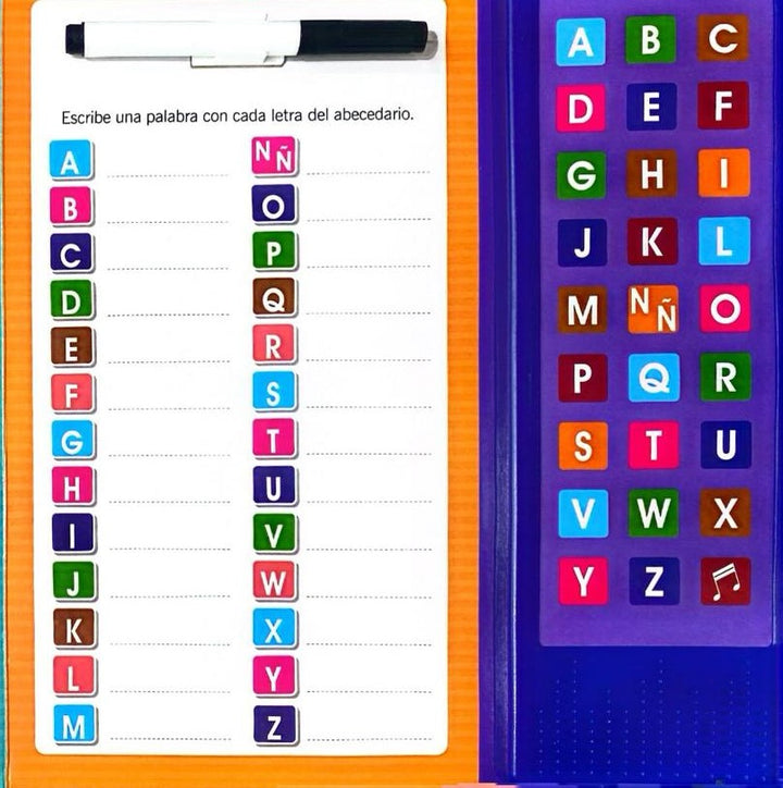 Libro Didactico Escucha Y Aprende ABC