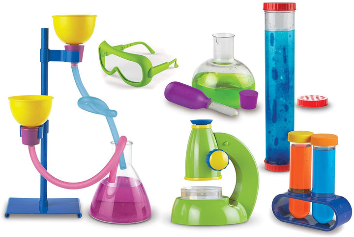 Juego Set de Experimentos Científicos y Microscopio Niños