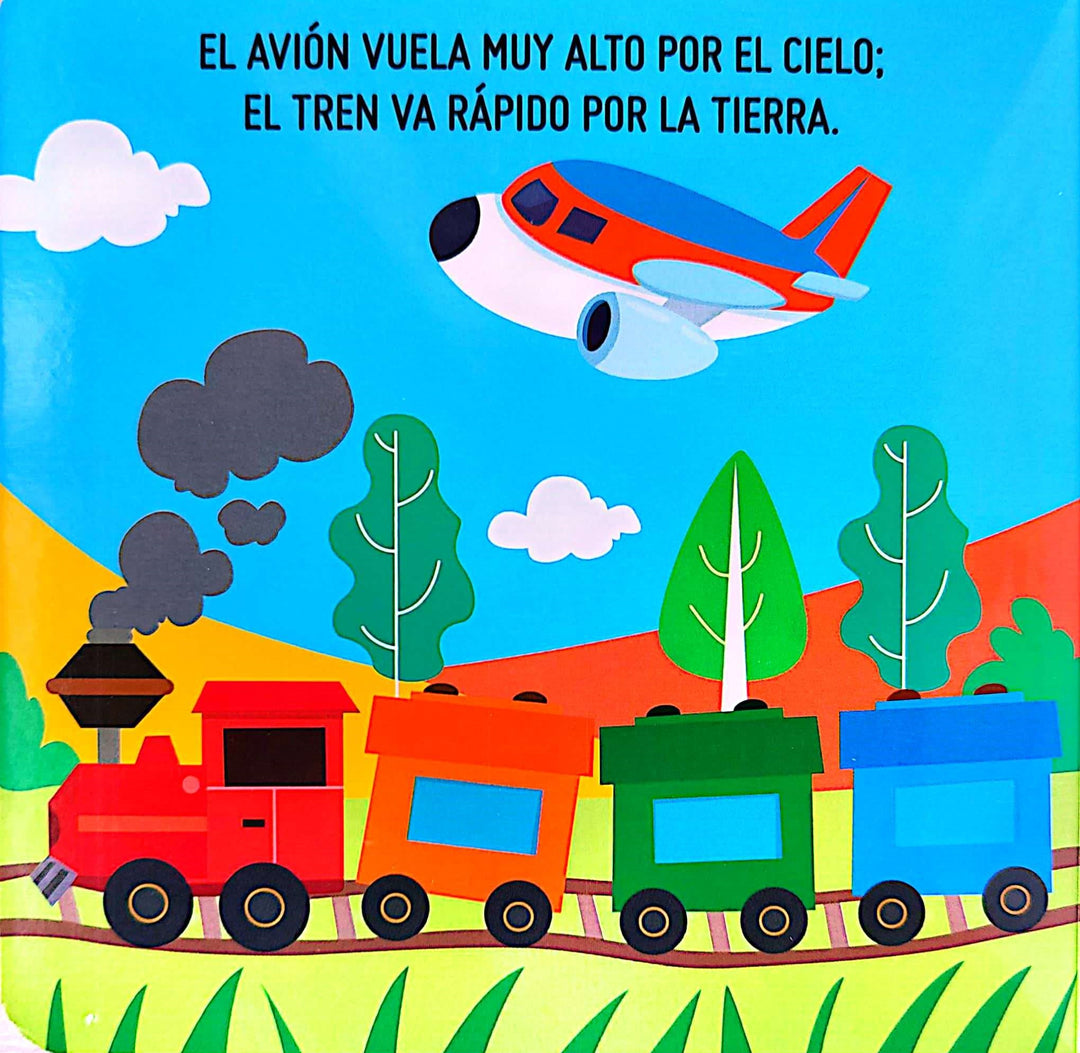 Libro y Rompecabezas Transportes